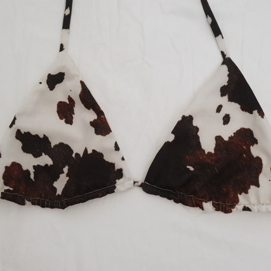 Traje de baño querida jungla cow print